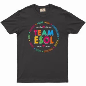 Back To School Teachers Crew Students - Team ESOL Teacher T-Shirt